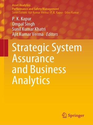 cover image of Strategic System Assurance and Business Analytics